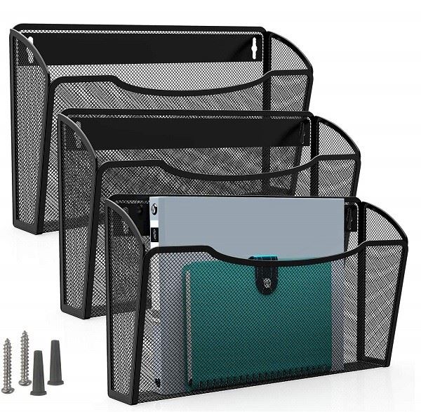 wall mounted file holders