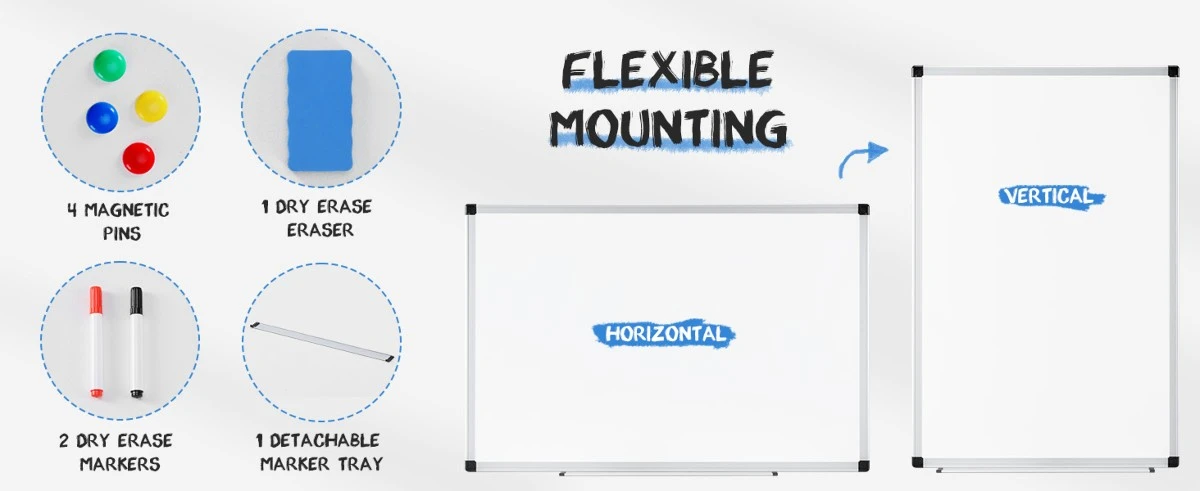 large magnetic dry erase board for wall large magnetic dry erase board for wall